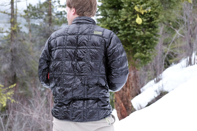 Mens pullover down jacket on sale